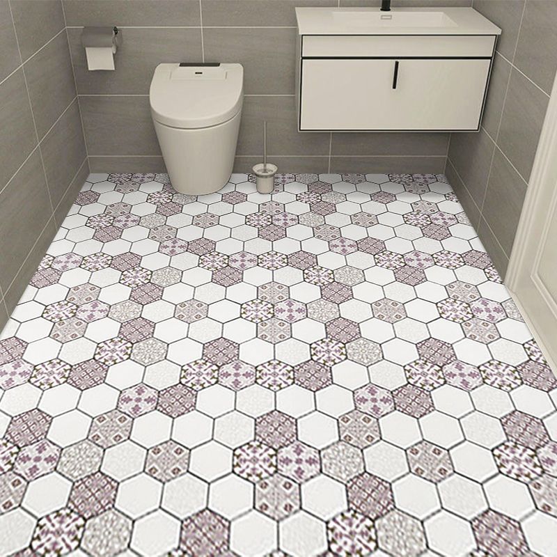 Rynx | Modern PVC Flooring Self-adhesive Geometrically Printed Low Gloss Vinyl Floor Planks