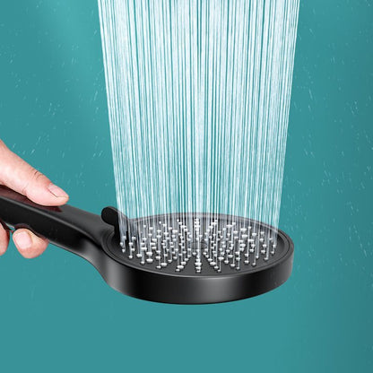 Rynx | Contemporary Round Shower Head Pure Color Handheld Shower