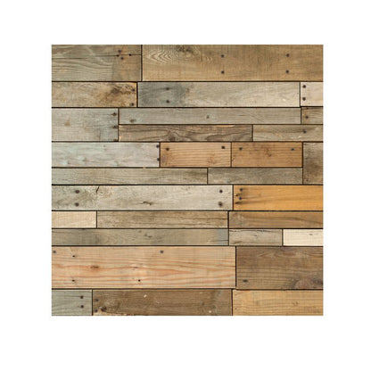 Rynx | 3D Wood Grain Wall Panel modern minimalist Home Living Room Bathroom Panel Wall (5-Pack)