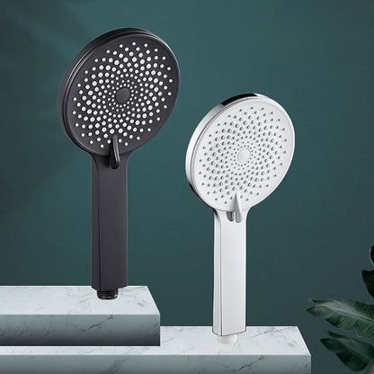 Rynx | Contemporary round shower head in solid color handheld shower head for the bathroom