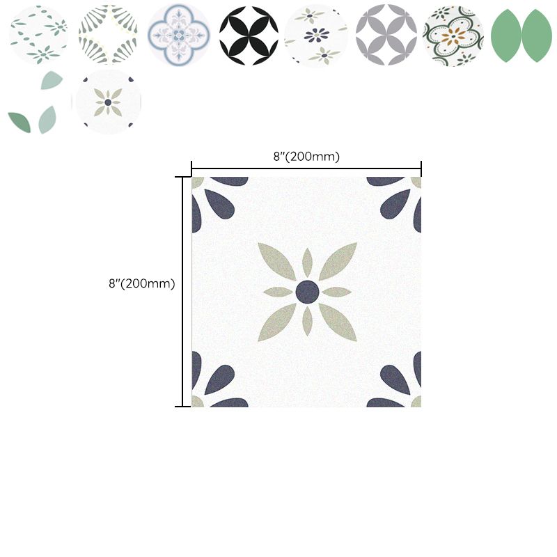 Rynx | Modern Floor Tile Peel and Stick Ceramic Pattern PVC Flooring