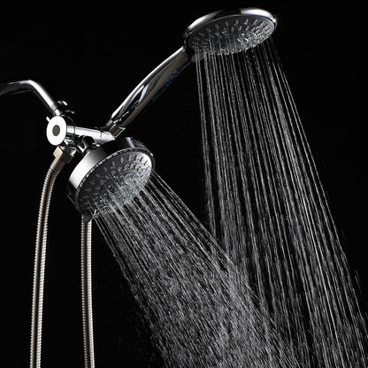 Rynx | Traditional Dual Shower Heads Home Metal Round Shape Dual Shower