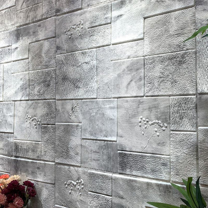Rynx | 3D artificial stone panel wall industrial style living area wall panel (1-Pack)