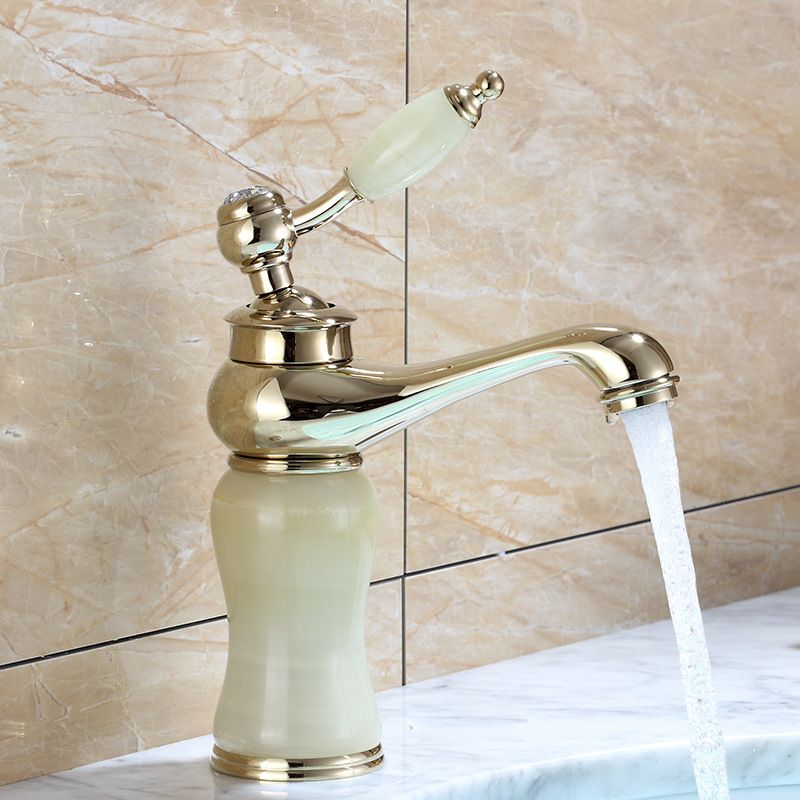 Rynx | Luxury Vessel Faucet Brass Lever Handles Low Arc Sink Faucet