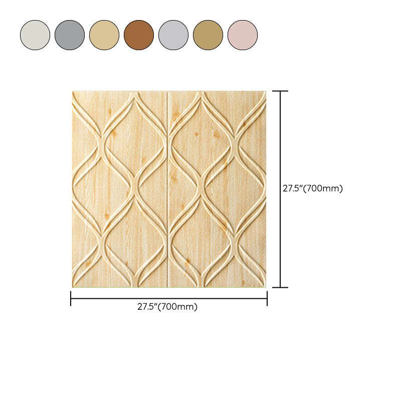 Rynx | Contemporary waterproof wall planks striped brick bedroom wall panels