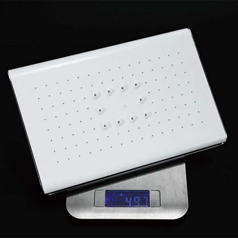 Rynx | Rectangular Fixed Shower Head Traditional Ceiling Mounted Shower Head