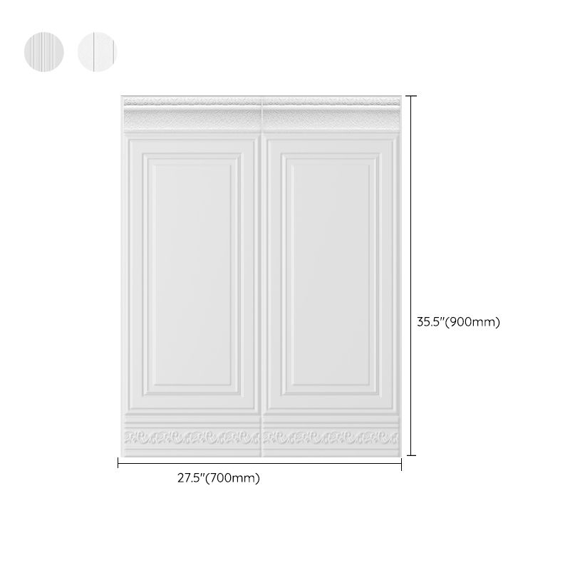 Rynx | Plastic wall cladding panels for peeling and attaching with waterproof wainscoting