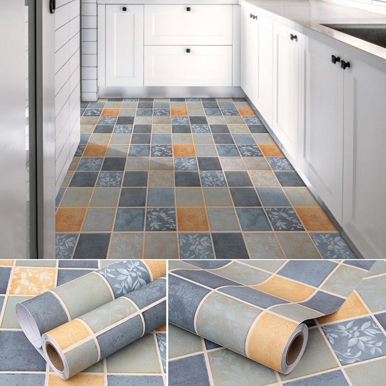 Rynx | Modern PVC Floor Geometric Pattern Peel and Stick Vinyl Plank Floor