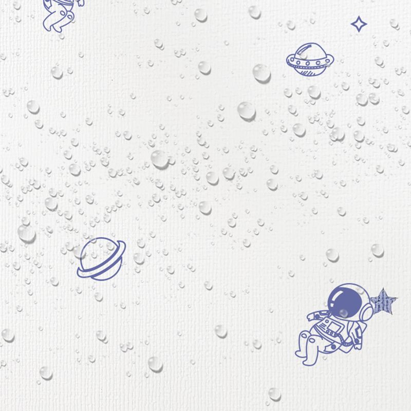 Rynx | PVC Wall Panel for Stripping and Installing Cartoon Print Matte Texture Wall Covering for the Living Room