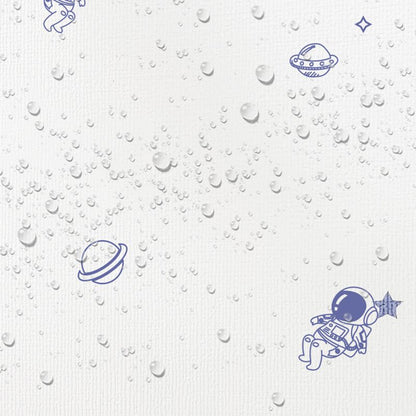 Rynx | PVC Wall Panel for Stripping and Installing Cartoon Print Matte Texture Wall Covering for the Living Room
