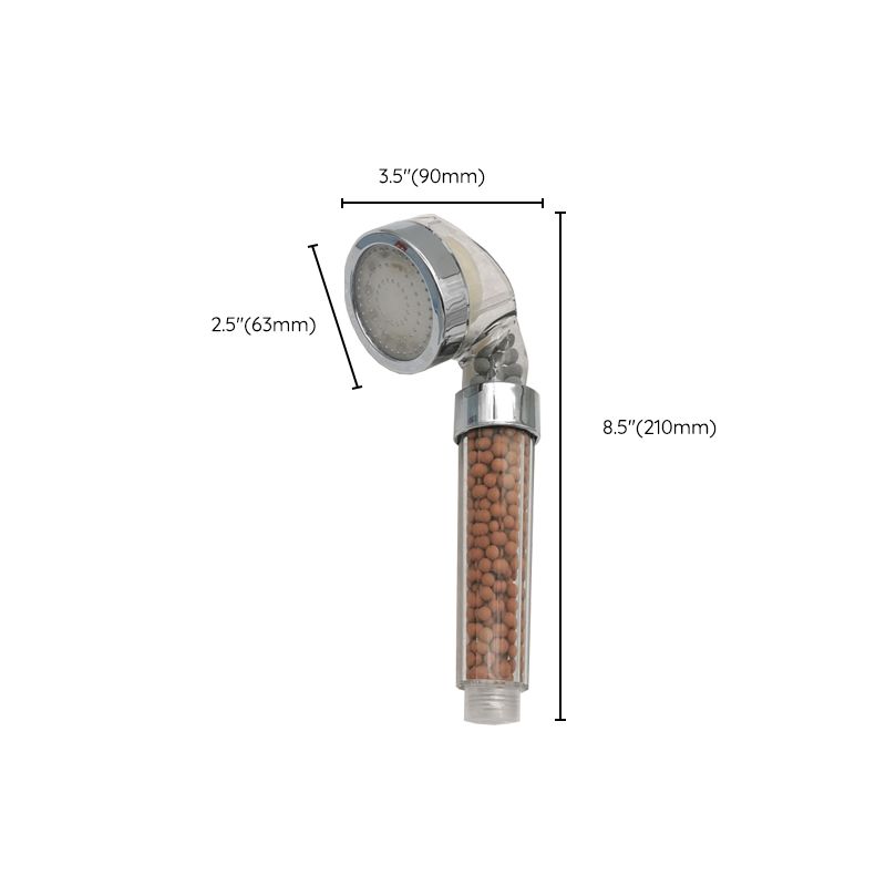 Rynx | Traditional Round Handheld Wall-Mounted Shower Head