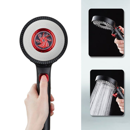 Rynx | Modern Plastic Shower Head Adjustable Water Flow Handheld Shower Head