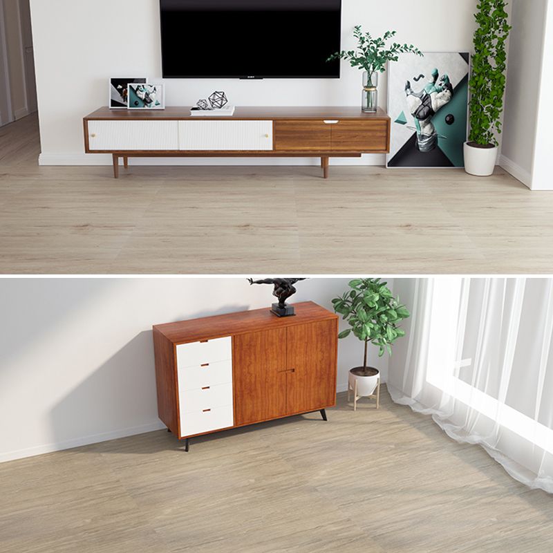 Rynx | Modern PVC flooring Peel and Stick wood look embossed vinyl floor tiles