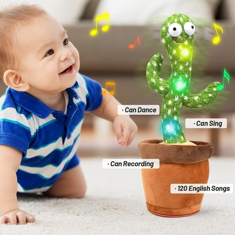 Rynx | Dancing Cactus - Interactive Toys - Sings and Dances