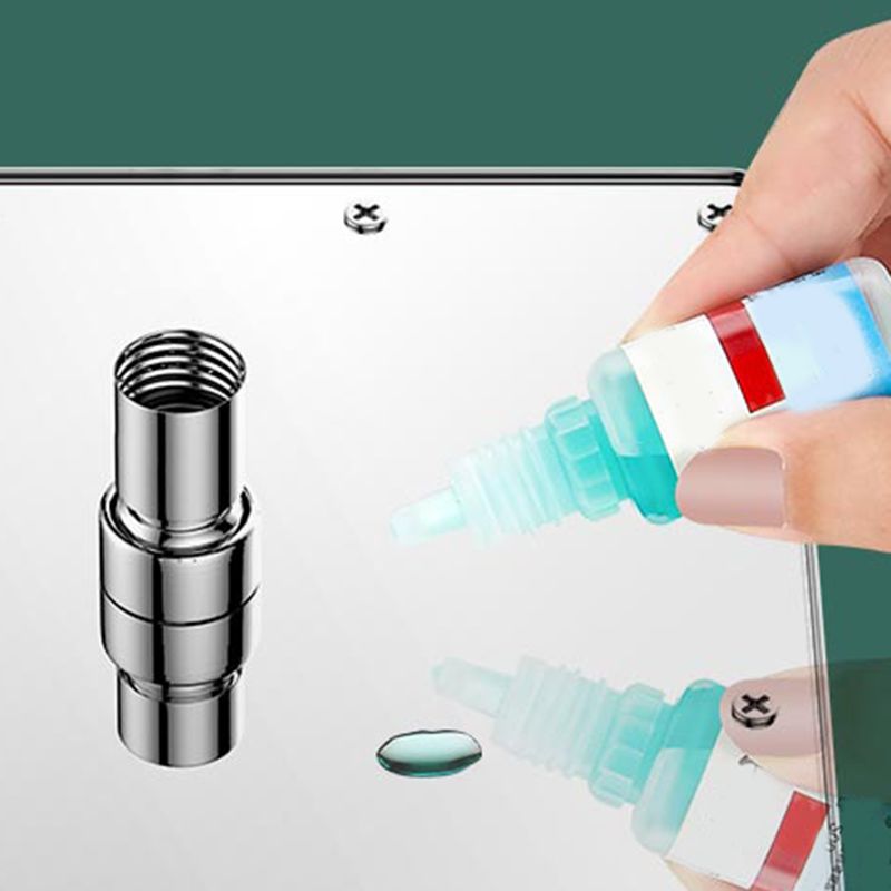 Rynx | Modern Showerhead Combination Double Showerhead Polished Stainless Steel Wall Mounted Showerhead