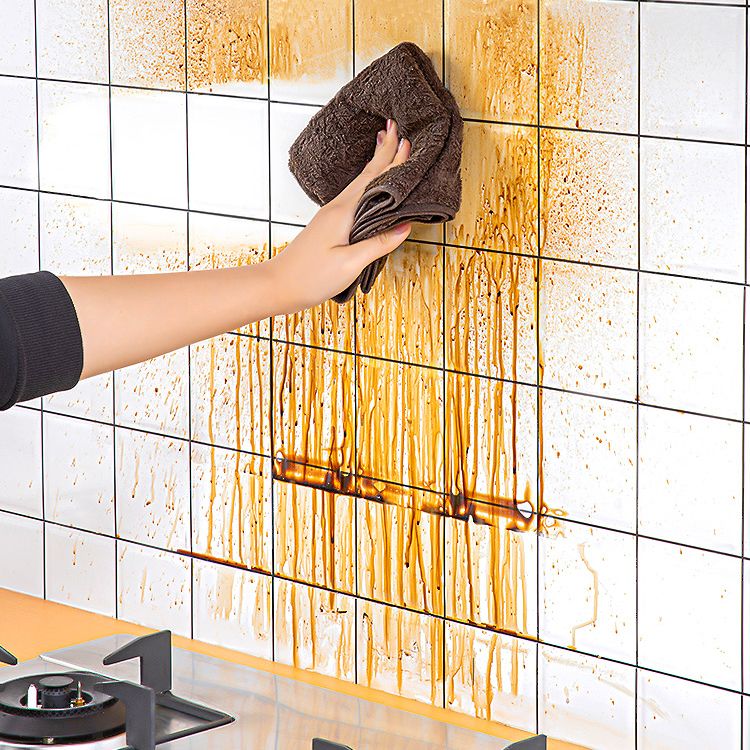Rynx | Single Tile Wallpaper PVC Stain Resistant Peel and Stick Wall Tile