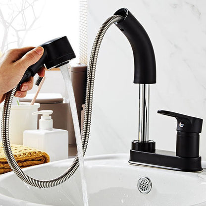 Rynx | Modern 1-Hand Basin Faucet 2 Hole Centerset Bathroom Fitting
