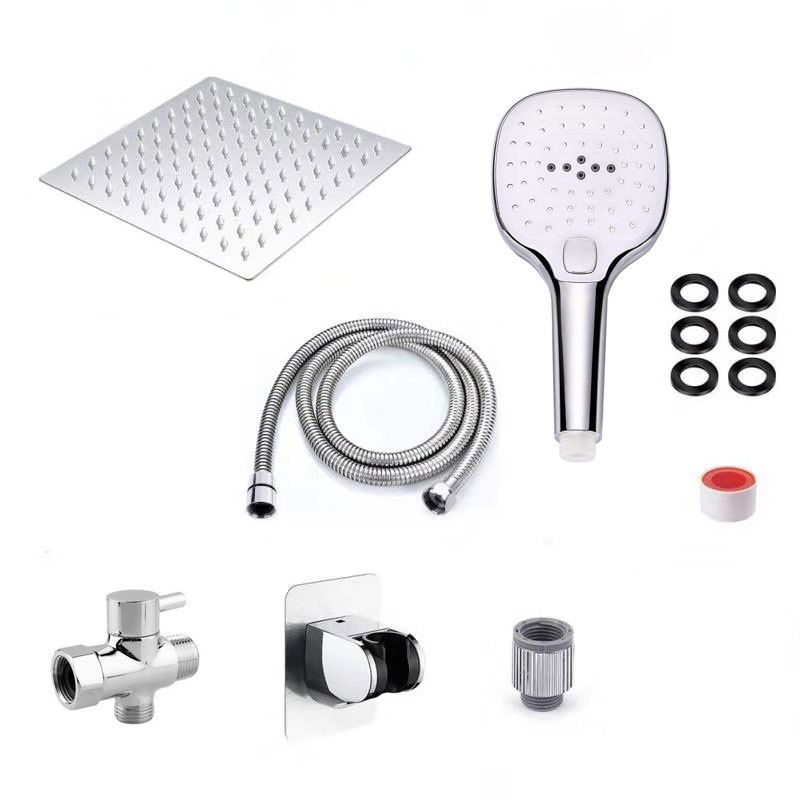 Rynx | Traditional Dual Shower Head Square Wall Mounted Dual Shower