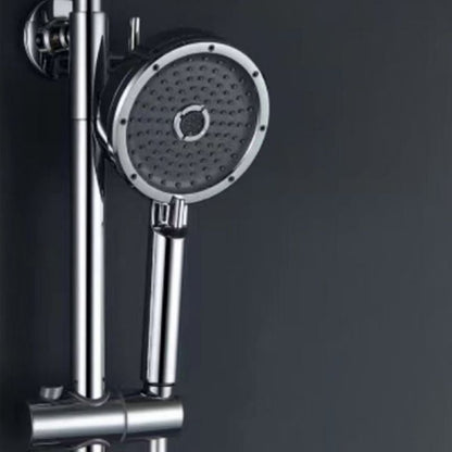 Rynx | Matt Black Hand Shower Modern 3-Stream Round Wall Mounted Hand Shower