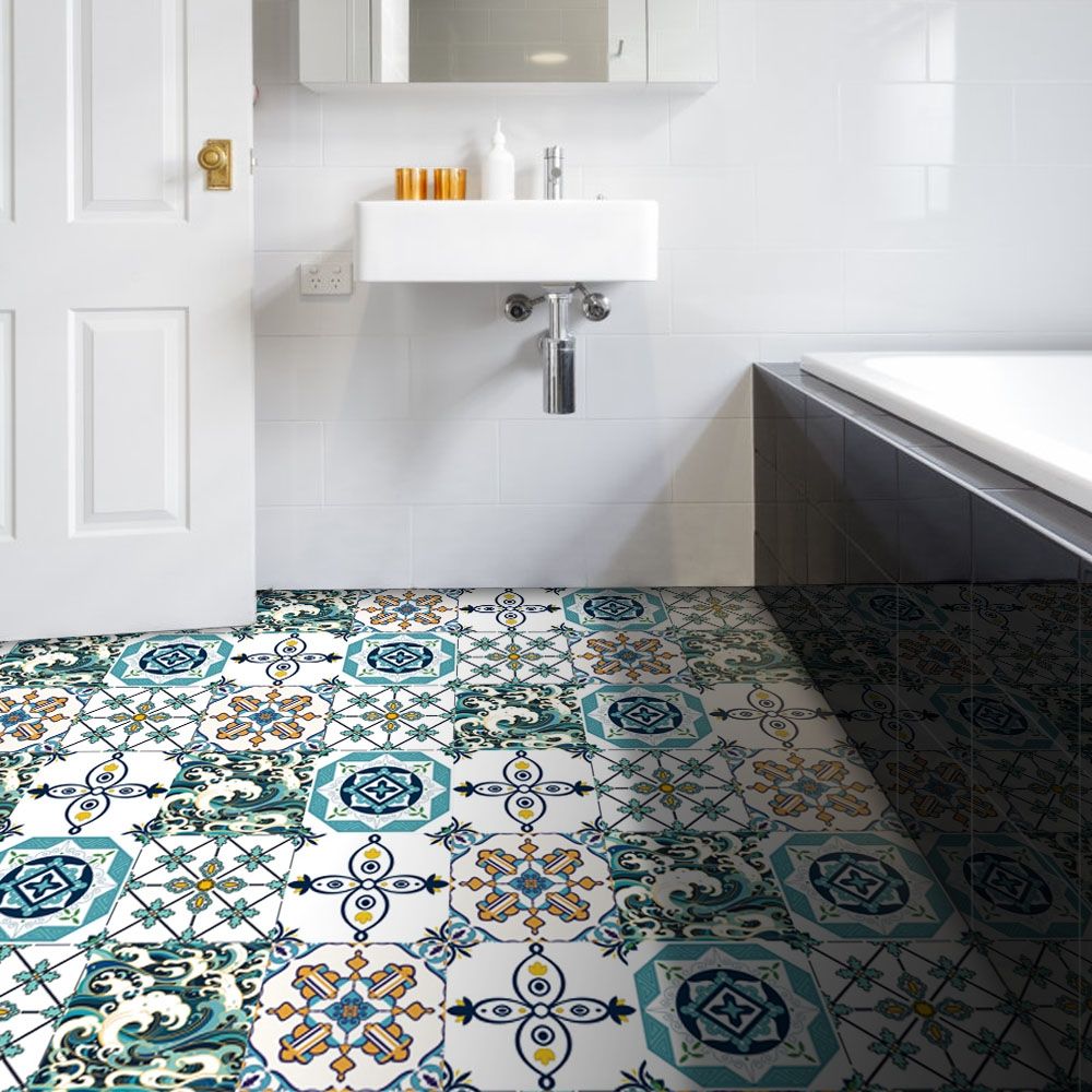 Rynx | Multi-Tonal Style Vinyl Floor PVC Peel and Stick Vinyl Floor