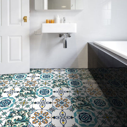 Rynx | Multi-Tonal Style Vinyl Floor PVC Peel and Stick Vinyl Floor
