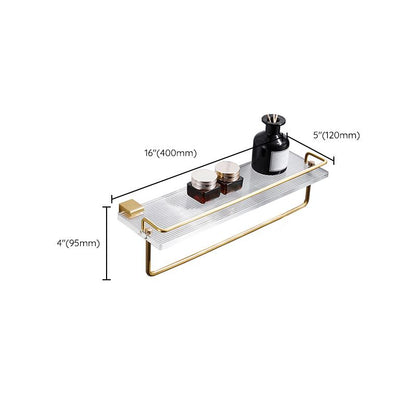 Rynx | Metal Minimalist Bathroom Accessory individual or in Set in Gold
