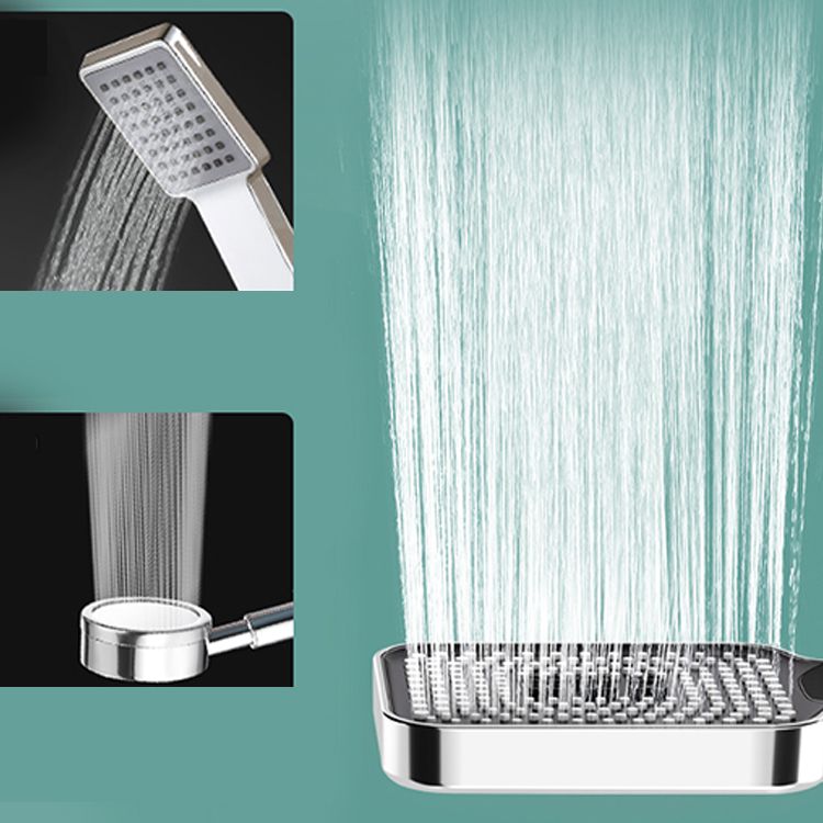 Rynx | Contemporary Rectangular Hand Shower Adjustable Spray Pattern Showerhead