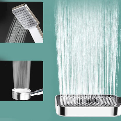 Rynx | Contemporary Rectangular Hand Shower Adjustable Spray Pattern Showerhead