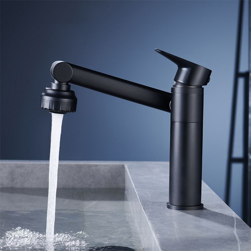 Rynx | Modern Copper Low Arch Centerset Faucets Bathroom Sink Faucet