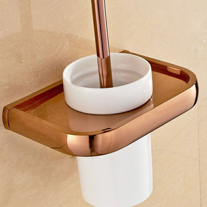 Rynx | 5-piece Vintage Bathroom Accessory Set Brass Fittings Set