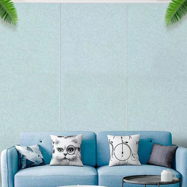 Rynx | Modern Style Linen Wall Panel Living Room Removable Wall Covering