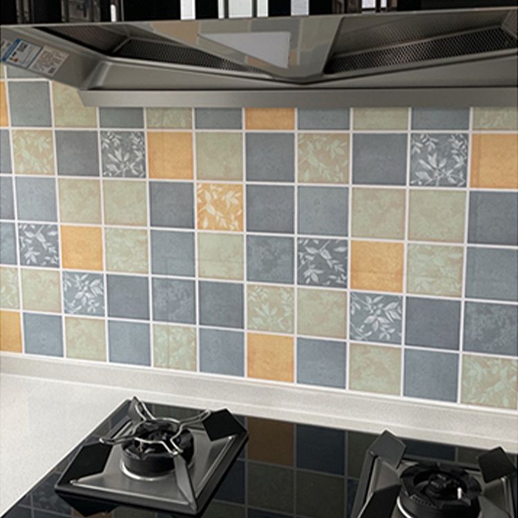 Rynx | Grid Mosaic Peel & Stick Tile Waterproof Kitchen Wallpaper