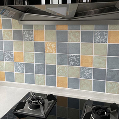 Rynx | Grid Mosaic Peel & Stick Tile Waterproof Kitchen Wallpaper
