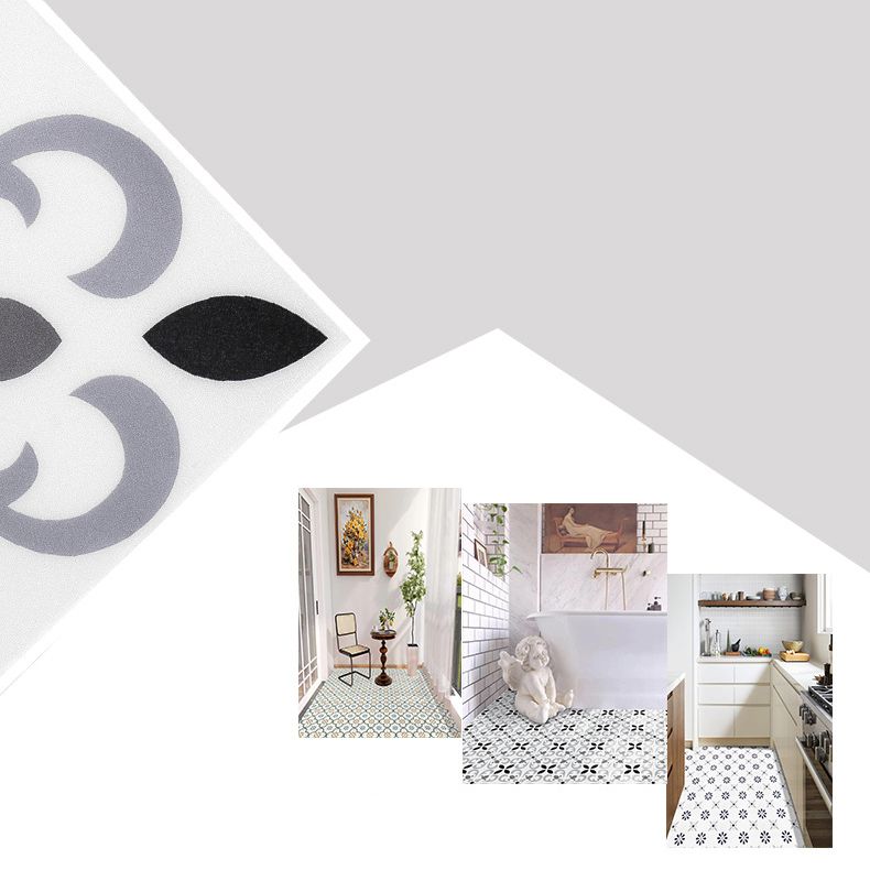 Rynx | Print Plastic Peel & Stick Tile Field Tile for Splash Guard Wall