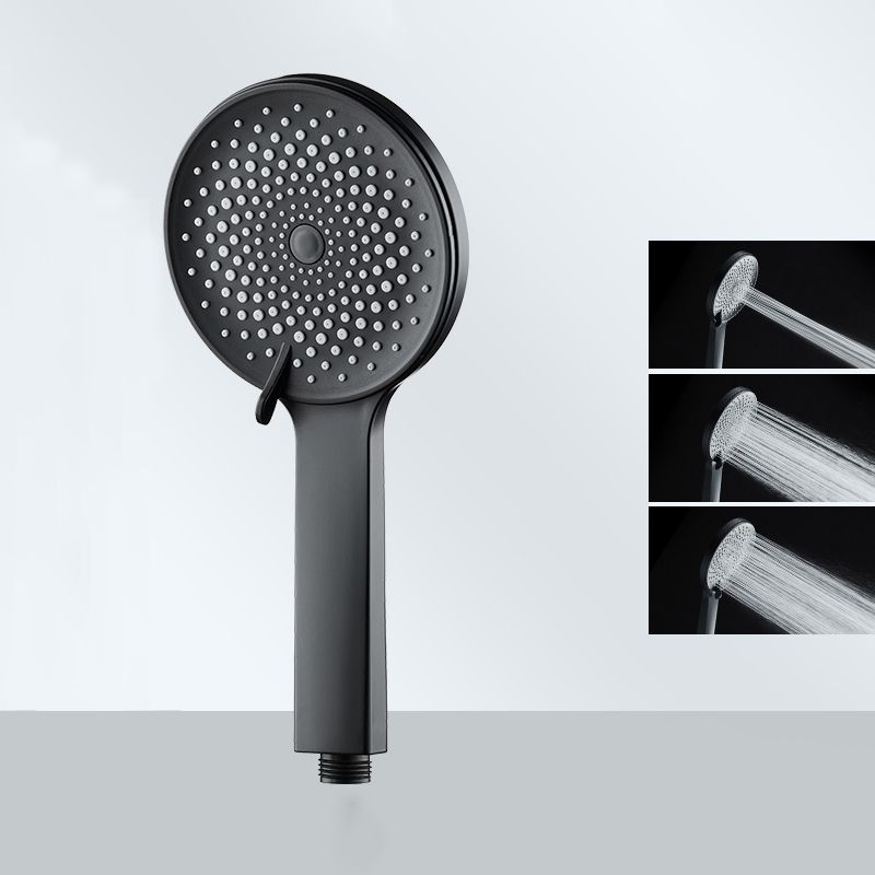 Rynx | Contemporary round shower head in solid color handheld shower head for the bathroom