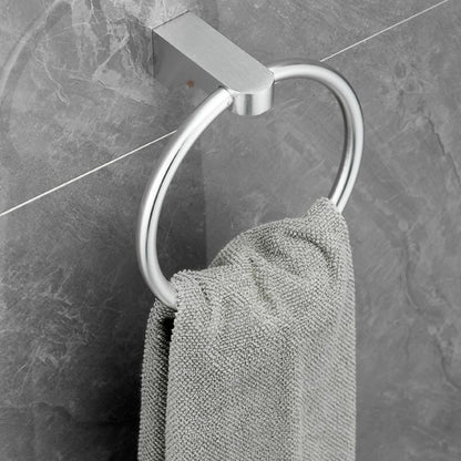 Rynx | 6-piece Chrome Bathroom Accessory as Individual Piece or as Set with Towel Ring Bar
