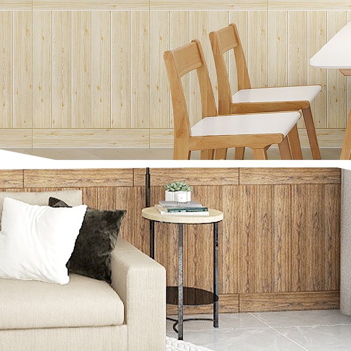 Rynx | Modern Imitation Wood Grain Wall Access Panel Peel-and-Stick Foam Back Panel