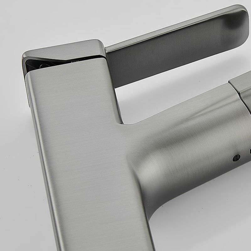 Rynx | Contemporary Basin Mixer Lever Handles Low Arc Copper Basin Mixer