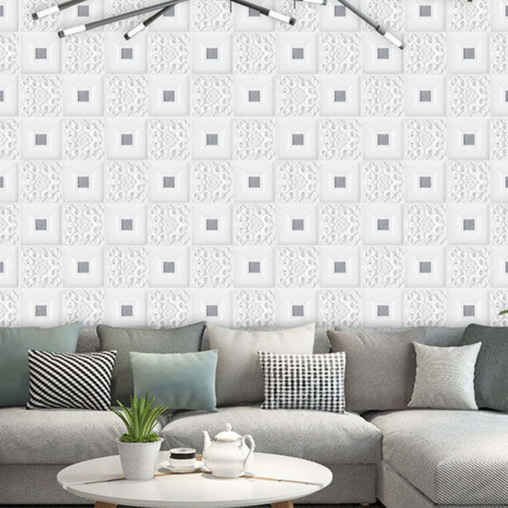 Rynx | Modern Tin Back Wall Covering Smooth Wall Ceiling XPE Cotton Set of 1