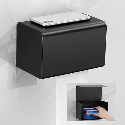Rynx | Matte black bathroom accessory set Modern bathroom accessory hardware set