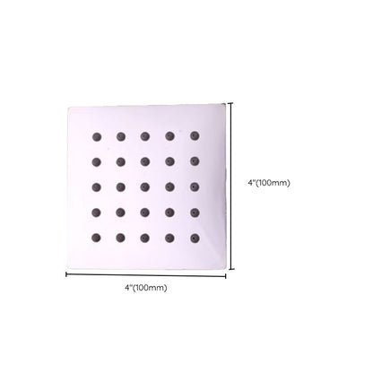 Rynx | Metal Fixed Shower Head Modern Bathroom Ceiling Mount Shower Head