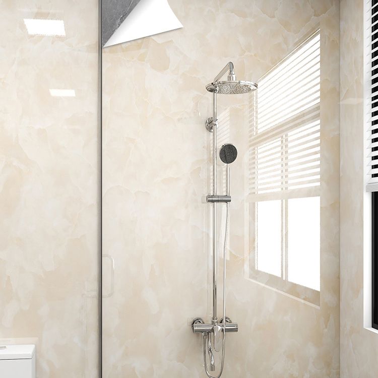 Rynx | Modern Peel/Stick Splash Guard Tiles PVC Wallpaper for Bathroom Splash Protection