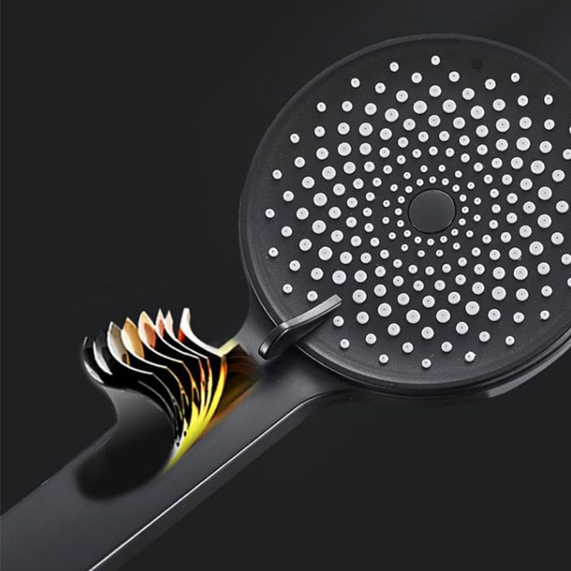 Rynx | Contemporary round shower head in solid color handheld shower head for the bathroom