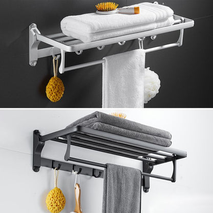 Rynx | 6-piece contemporary bathroom accessory set bathroom shelf/towel bar paper holder included