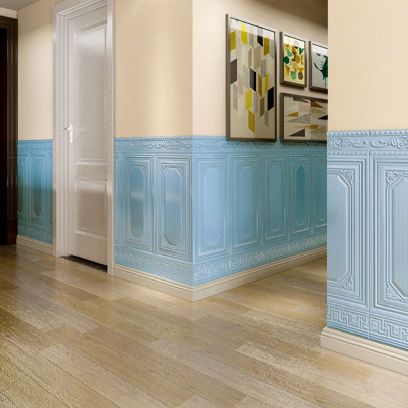 Rynx | Contemporary waterproof 3D wall strip veneer for peeling and sticking on interior walls