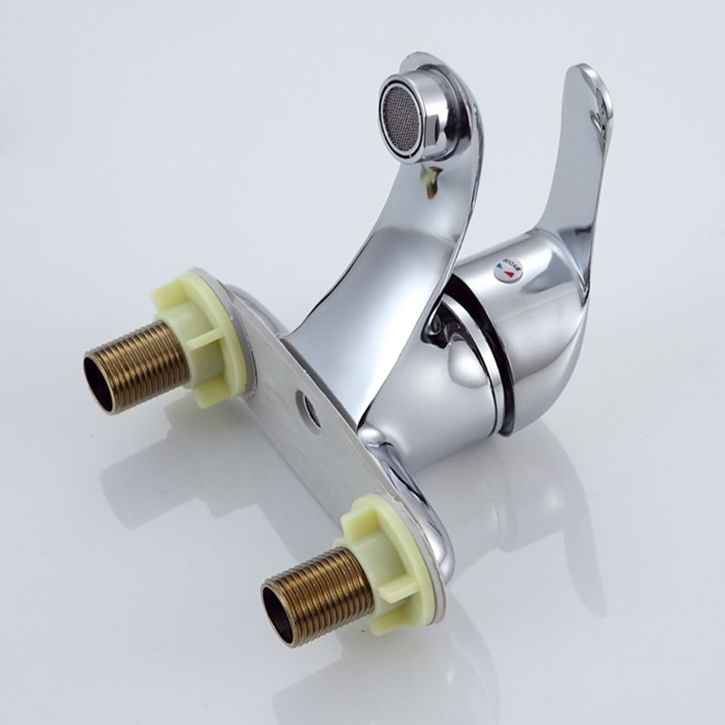 Rynx | 1or2-Handle Brushed Nickel Widespread Faucet 2 Hole Center Set Sink Faucet
