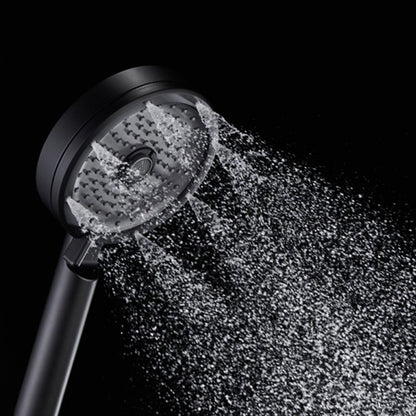 Rynx | Matt Black Hand Shower Modern 3-Stream Round Wall Mounted Hand Shower