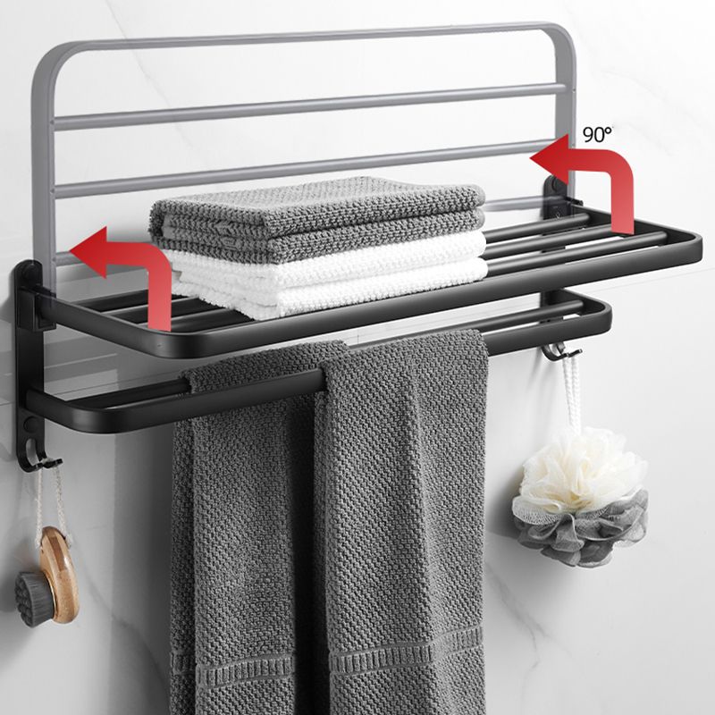 Rynx | Modern Bathroom Hardware Set Matte Black Metal Bathroom Accessories Kit