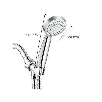 Rynx | Round Handheld Showerhead Modern Style Hand Shower for Home