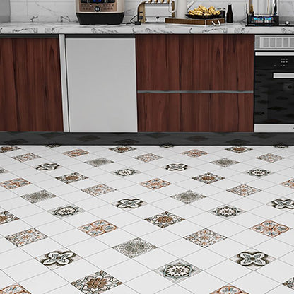Rynx | Vinyl flooring Peel and Stick floral pattern wall and floor vinyl